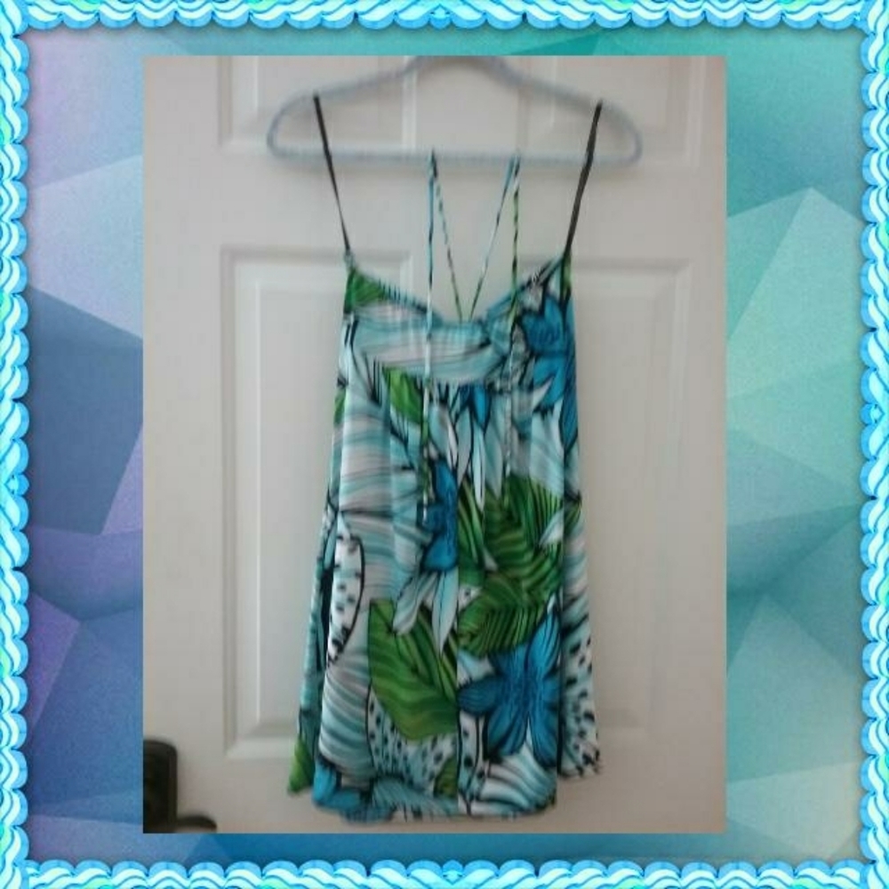 PEONY STRAPLESS SLEEVELESS DRESS - Picture 2 of 3
